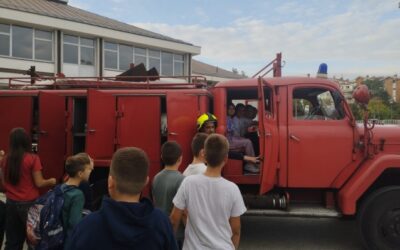 Посета Добровољног ватрогасног друштва Борча нашој школи